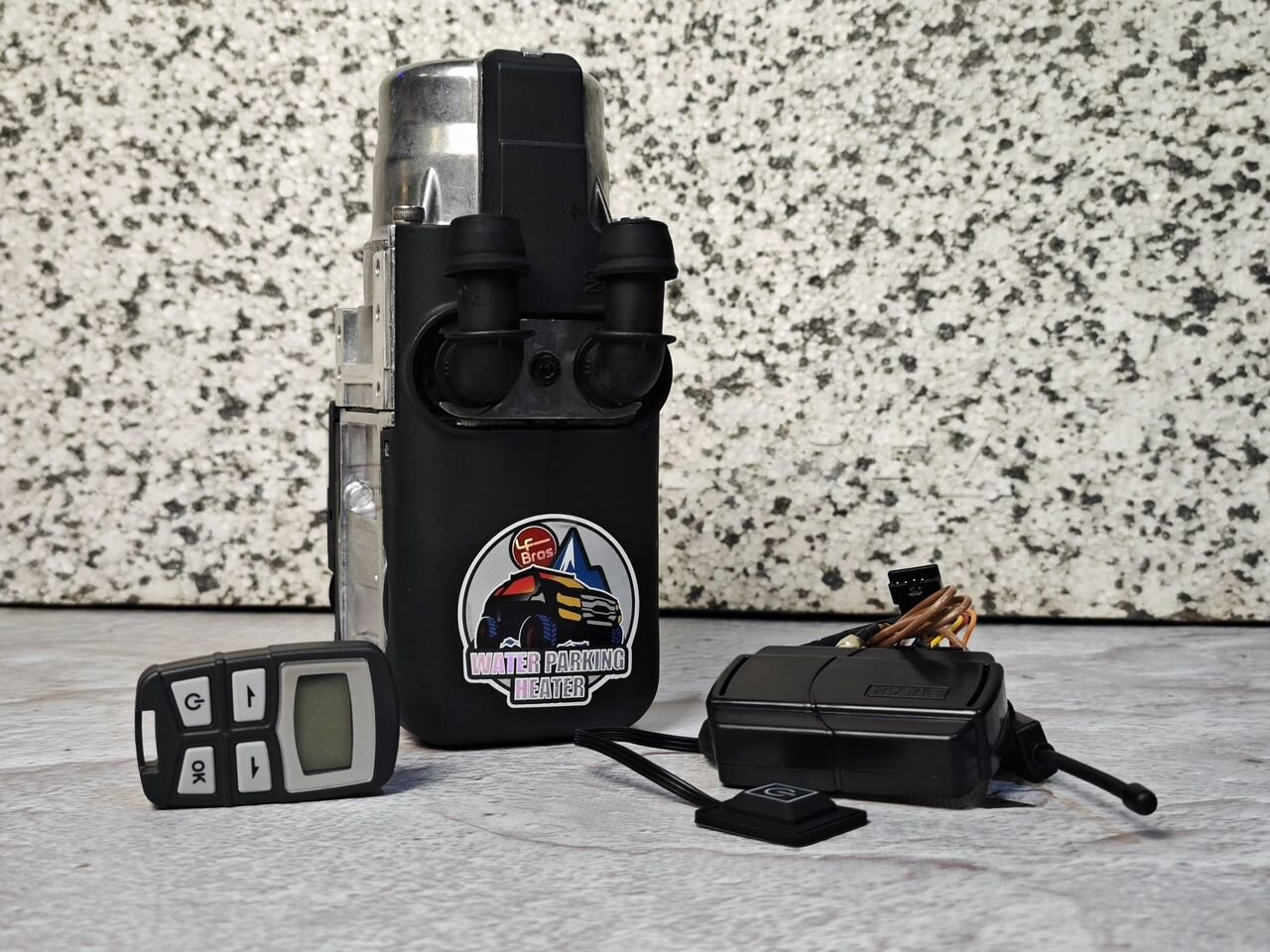 Предпусковой подогреватель LF Bros 12В 5 кВт (пульт ДУ) бензин\дизель